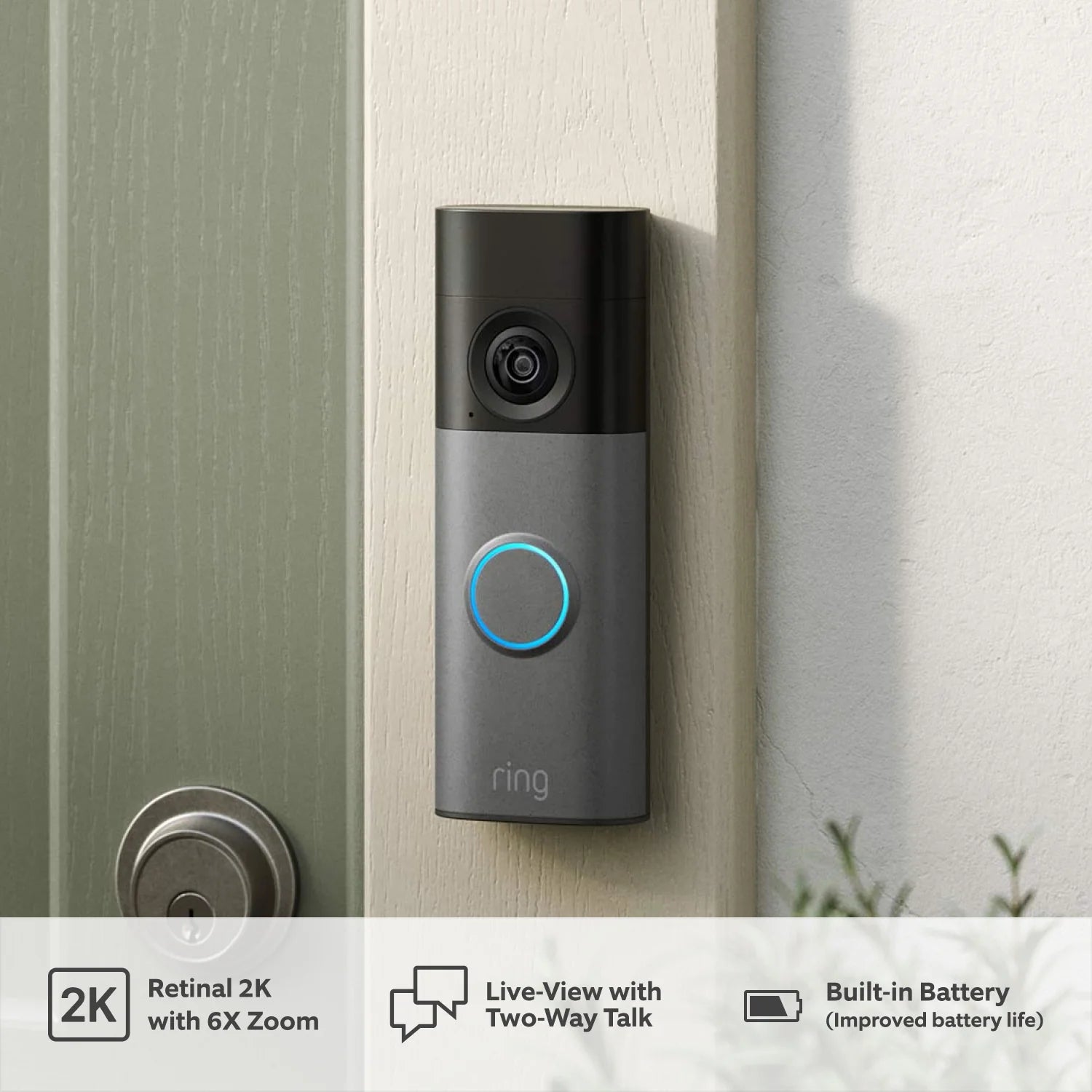 Battery Video Doorbell 2K
